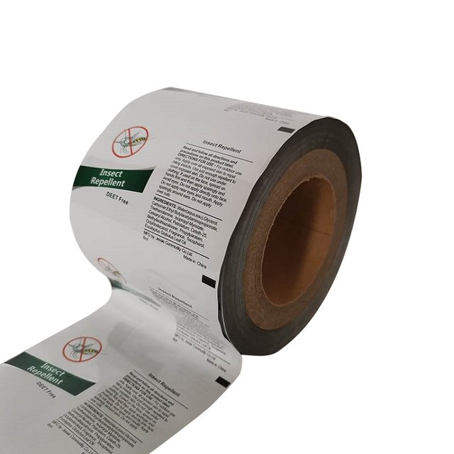 Chemical resistant oil sachet Insect Repellent packaging film roll